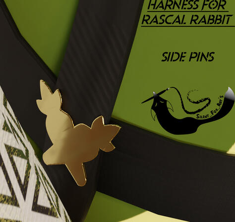 Harness Rabbit Side Pins